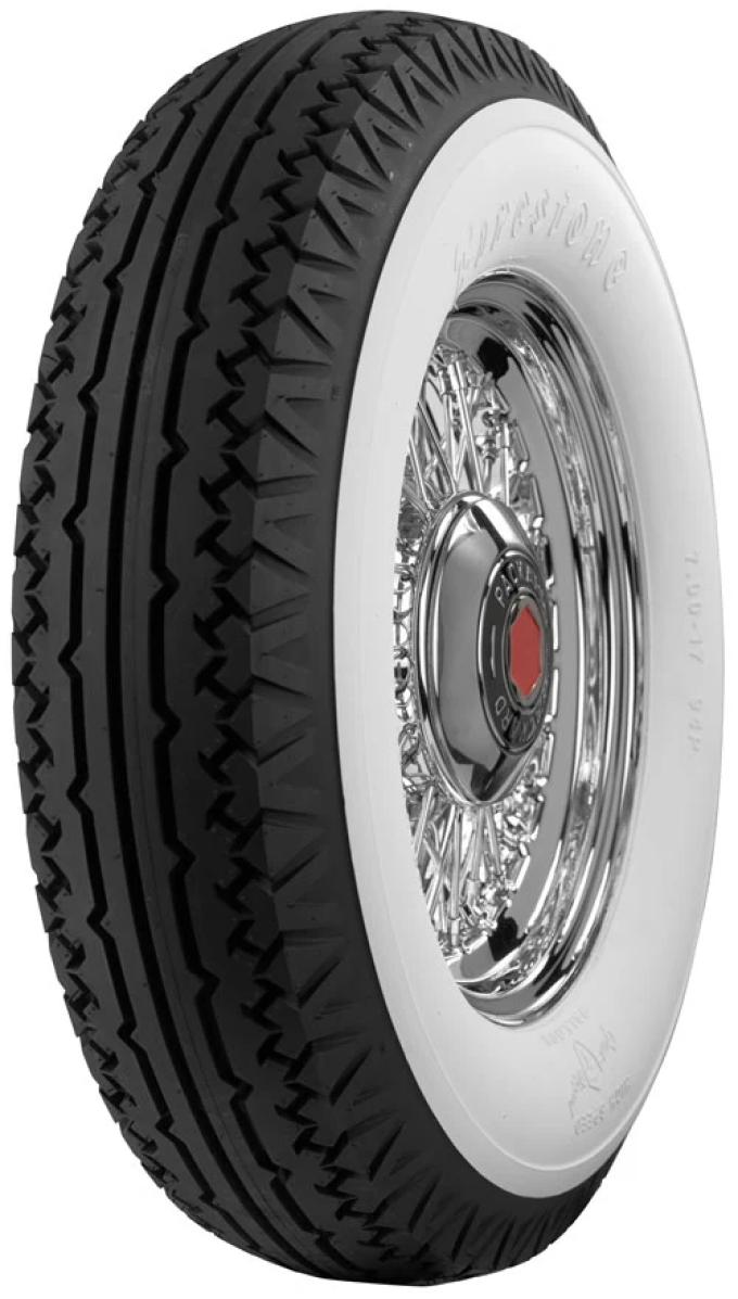 Firestone Balloon 4.25 Inch Whitewall Tire 700-17 708010