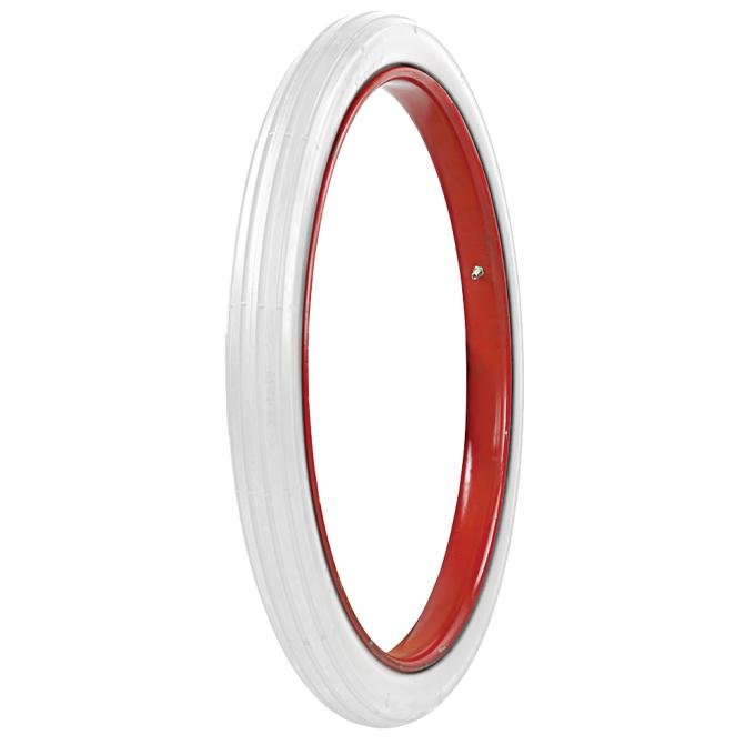 Firestone Clincher Tire All White 28X2.25 79330