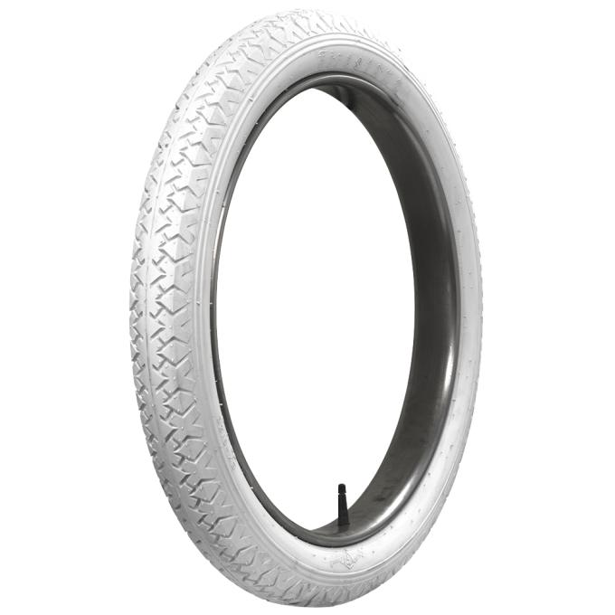 Firestone Clincher Tire All White 30X3 805900