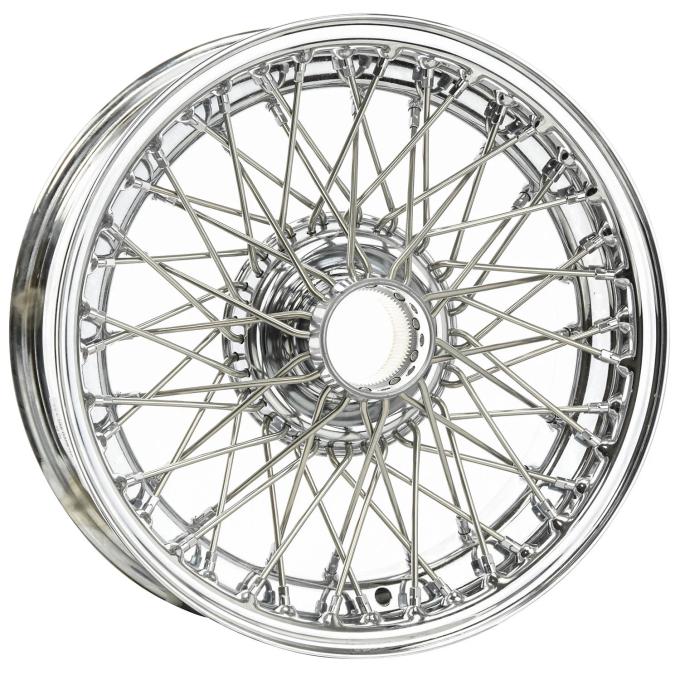 Dayton Wire Wheel 15x4.5 Dayton Wire 60 Spoke Chrome TT D452DCTT