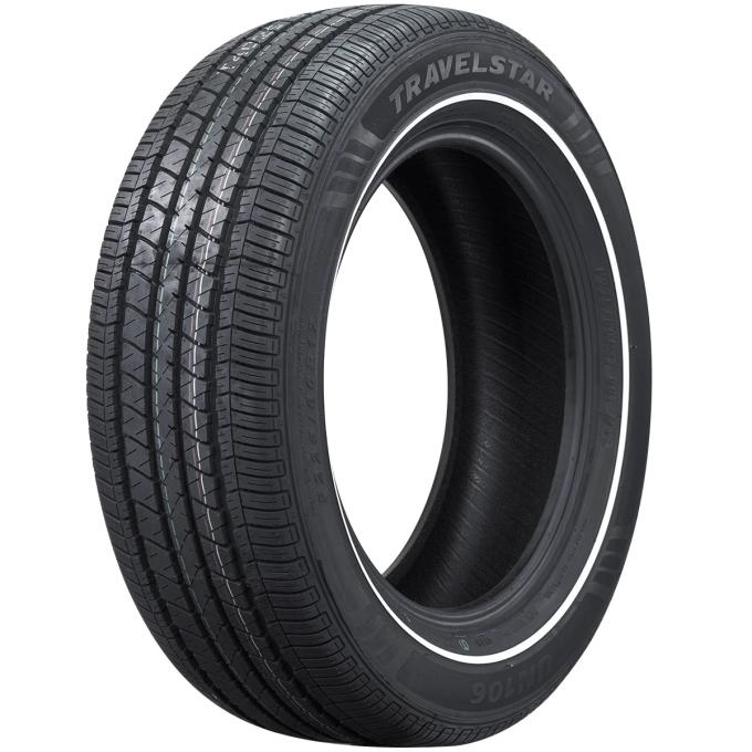 Travelstar Radial Tire 9mm Whitewall 225/60R16 502810