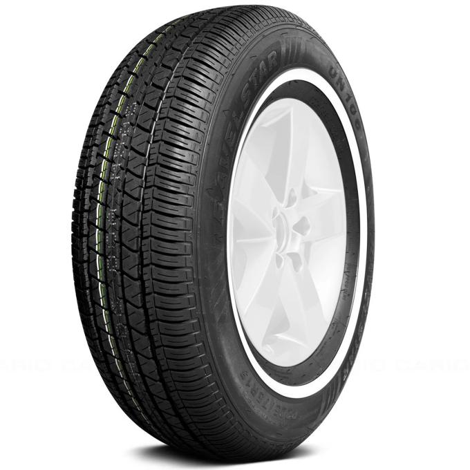 Travelstar Radial Tire 18mm Whitewall 225/75R15 502808