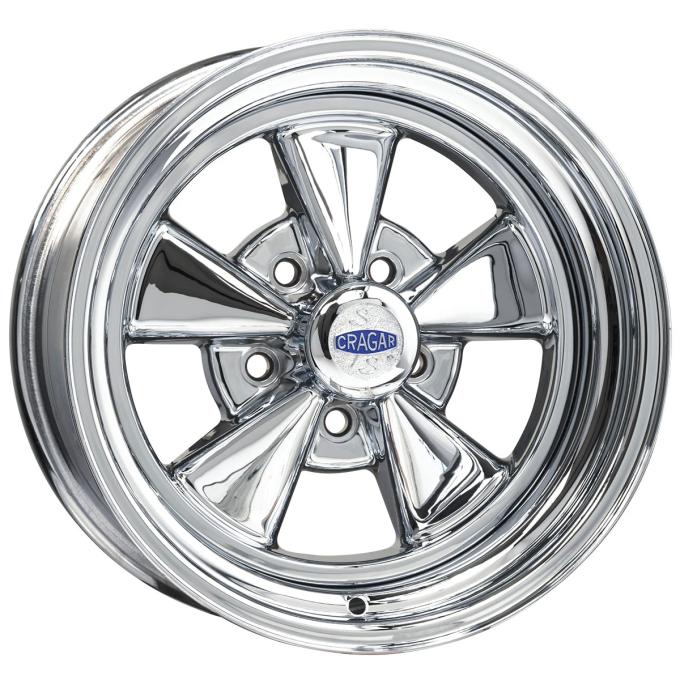 Cragar 15x8 61C SS 5x5.5" bolt 4.25" backspace 007061CGSS158LF414