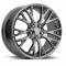 Factory Reproductions FR 22 &ndash; C7 Z06 Corvette Replica Wheels 17x8.5 5x4.75 +56 HB 70.3 2015 C7 Z06 Gloss Black with Cap 22785563402