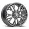 Factory Reproductions FR 22 &ndash; C7 Z06 Corvette Replica Wheels 19x12 5x4.75 +59 HB 70.3 2015 C7 Z06 Chrome with Cap 22912593401