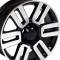 OE Replica Wheels TY10 - 20" Replica Wheel TY10 Fits Toyota 4Runner Rim 20x7 Black Mach'd Wheel TY10-20070-6550-15MB