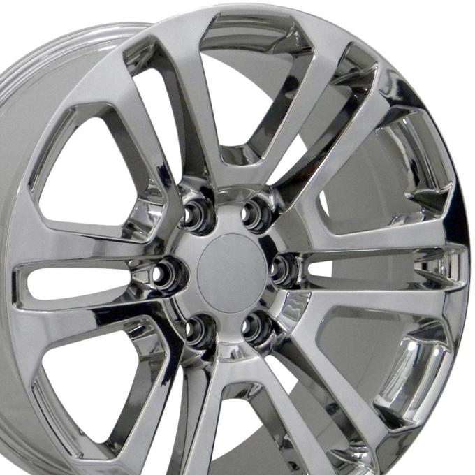 OE Replica Wheels CV99 - 20" Replica Wheel CV99 Fits GMC Sierra Rim 20x9 Chrome Wheel CV99-20090-6550-31C