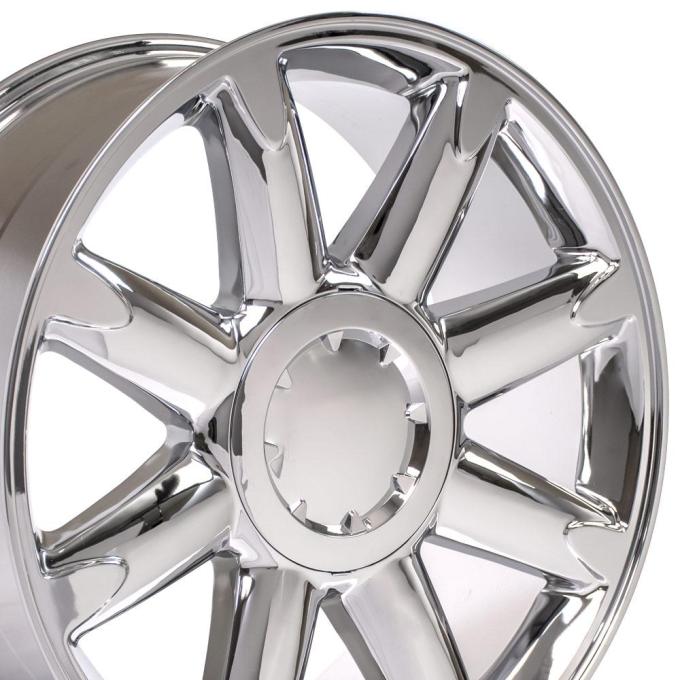 OE Replica Wheels CV85 - 20" Replica Wheel CV85 Fits GMC Sierra Rim 20x8.5 Chrome Wheel CV85-20085-6550-31C