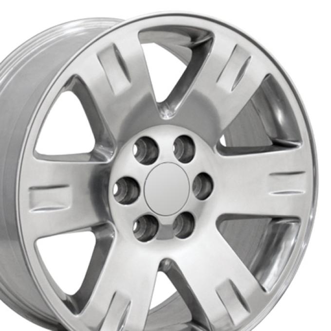 OE Replica Wheels CV81 - 20" Replica Wheel CV81 Fits GMC Yukon Rim 20x8.5 Polished Wheel CV81-20085-6550-31P