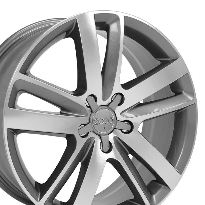 OE Replica Wheels AU20 - 20" Replica Wheel AU20 Fits Audi Q7 Rim 20x9 Machined Wheel AU20-20090-5130-60MG