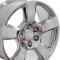 OE Replica Wheels CV76 - 20" Replica Wheel CV76 Fits Chevrolet Tahoe Rim 20x9 Chrome Wheel CV76-20090-6550-27C