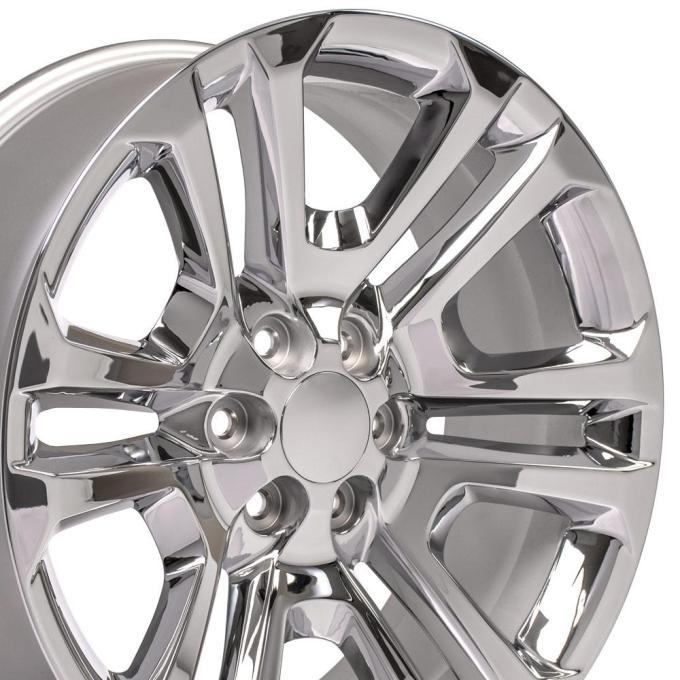 OE Replica Wheels CV99 - 22" Replica Wheel CV99 Fits GMC Sierra Rim 22x9 Chrome Wheel CV99-22090-6550-24C