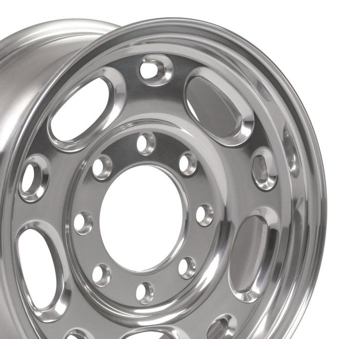 OE Replica Wheels CV82 - 16" Replica Wheel CV82 Fits Chevrolet 8 Lug Suburban Rim 16x6.5 Polished Wheel CV82-16065-8650-28P