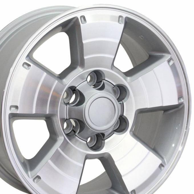 OE Replica Wheels TY09 - 17" Replica Wheel TY09 Fits Toyota 4Runner Rim 17x7.5 Silver Wheel TY09-17075-6550-30MS