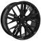 OE Replica Wheels CV25 - 20" Replica Wheel CV25 Fits Chevrolet Camaro ZL1 Rim 20x9.5 Black Wheel CV25-20095-5120-40B