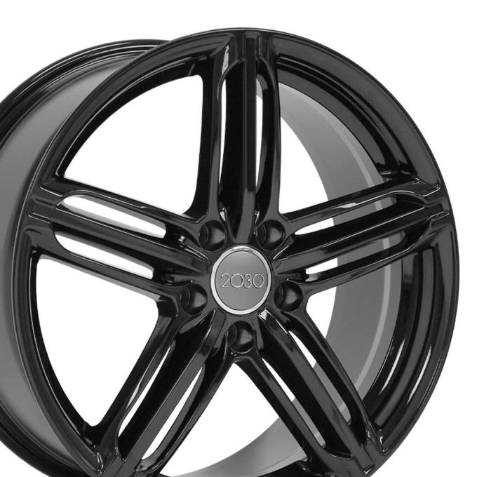OE Replica Wheels AU12 - 18" Replica Wheel AU12 Fits Audi RS6 Rim 18x8 Black Wheel ET45 AU12-18080-5112-45B