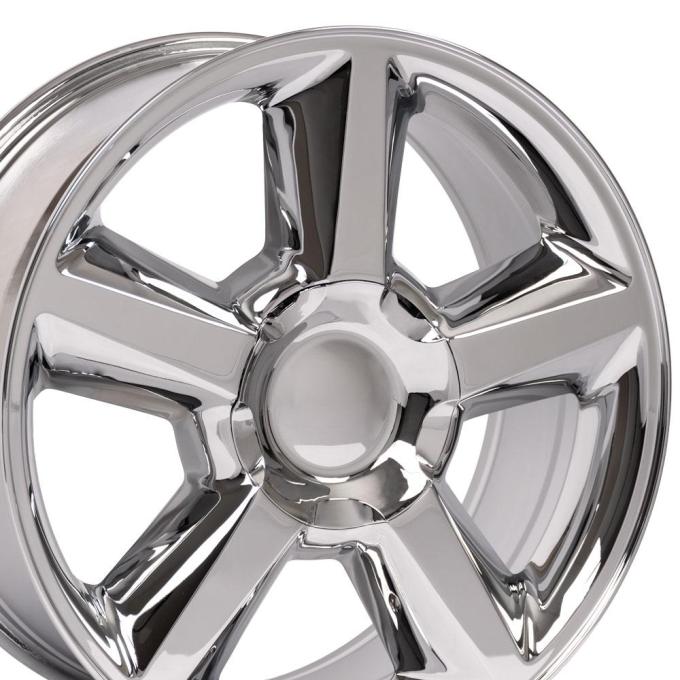 OE Replica Wheels CV83 - 20" Replica Wheel CV83 Fits Chevrolet Tahoe Rim 20x8.5 Chrome Wheel CV83-20085-6550-31C