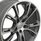 OE Replica Wheels JP16 - 20" Replica Wheel JP16 Fits Jeep Grand Cherokee Rim 20x8.5 Gunmetal Mach'd Wheel JP16-20085-5500-42MG