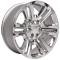 OE Replica Wheels CV99 - 22" Replica Wheel CV99 Fits GMC Sierra Rim 22x9 Chrome Wheel CV99-22090-6550-24C