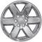 OE Replica Wheels CV94 - 20" Replica Wheel CV94 Fits Chevrolet Silverado Rim 20x8.5 Chrome Wheel CV94-20085-6550-31C