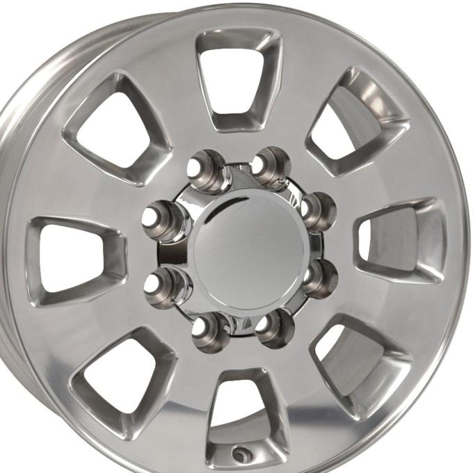 OE Replica Wheels CV75B - 18" Replica Wheel fits GMC Sierra - CV75B Polished 18x8 CV75B-18080-8180-44P