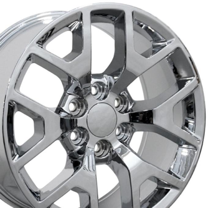 OE Replica Wheels CV92 - 20" Replica Wheel CV92 Fits GMC Sierra Rim 20x9 Chrome Wheel CV92-20090-6550-27C
