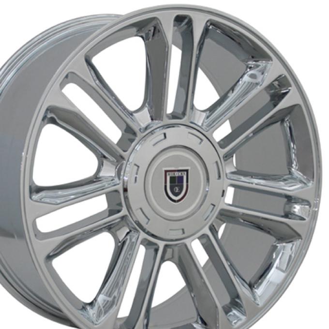OE Replica Wheels CA83 - 22" Replica Wheel CA83 Fits Cadillac Escalade Rim 22x9 Chrome Wheel CA83-22090-6550-31C