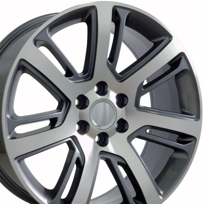 OE Replica Wheels CA88 - 22" Replica Wheel CA88 Fits Cadillac Escalade Rim 22x9 Machined Wheel CA88-22090-6550-31MG
