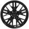 OE Replica Wheels CV25 - 20" Replica Wheel CV25 Fits Chevrolet Camaro ZL1 Rim 20x9.5 Black Wheel CV25-20095-5120-40B