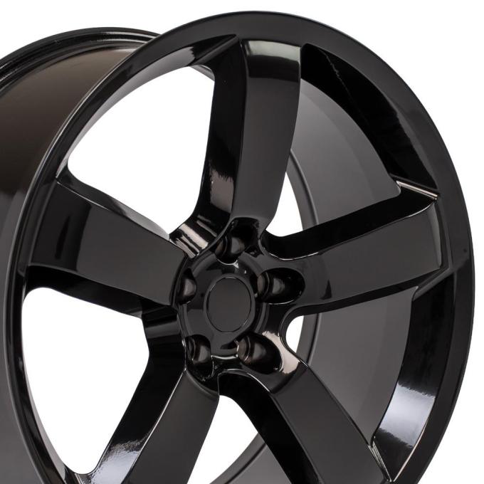 OE Replica Wheels DG04 - 20" Replica Wheel DG04 Fits Dodge Charger SRT Rim 20x9 Black Wheel DG04-20090-5115-20B