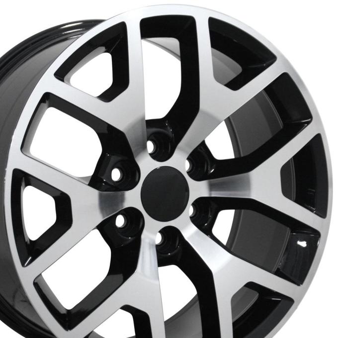 OE Replica Wheels CV92 - 22" Replica Wheel CV92 Fits GMC Sierra Rim 22x9 Machined Wheel CV92-22090-6550-31MB