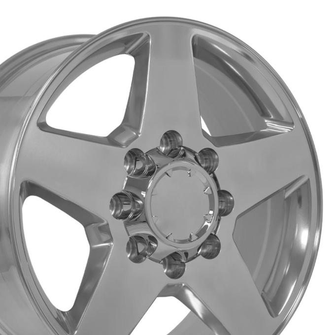 OE Replica Wheels CV91B - 20" Replica Wheel fits Chevy Silverado - CV91B Polished 20x8.5 CV91B-20085-8180-44P