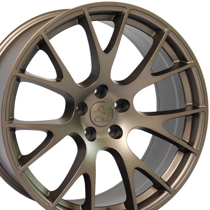 OE Replica Wheels DG69 - 22" Replica Wheel DG69 Fits Dodge RAM Hellcat Rim 22x10 Bronze Wheel DG69-22100-5550-25BR
