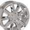 OE Replica Wheels CV73 - 20" Replica Wheel CV73 Fits Chevrolet Tahoe Rim 20x8.5 Chrome Wheel CV73-20085-6550-24C-ic
