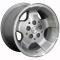 OE Replica Wheels JP08 - 15" Replica Wheel JP08 Fits Jeep Wrangler Rim 15x8 Silver Wheel JP08-15080-5450-25MS