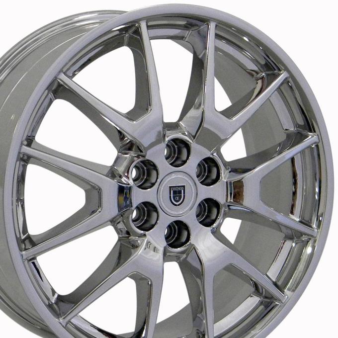 OE Replica Wheels CA12 - 20" Replica Wheel CA12 Fits Cadillac SRX Rim 20x8 Chrome Wheel CA12-20080-6120-53C