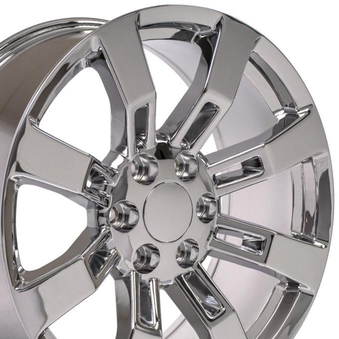 OE Replica Wheels CA82 - 20" Replica Wheel CA82 Fits Cadillac Escalade Rim 20x8.5 Chrome Wheel CA82-20085-6550-31C