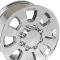 OE Replica Wheels CV75A - 18" Replica Wheel CV75A Fits GMC Sierra Rim 18x8 Chrome Wheel CV75A-18080-8650-12C