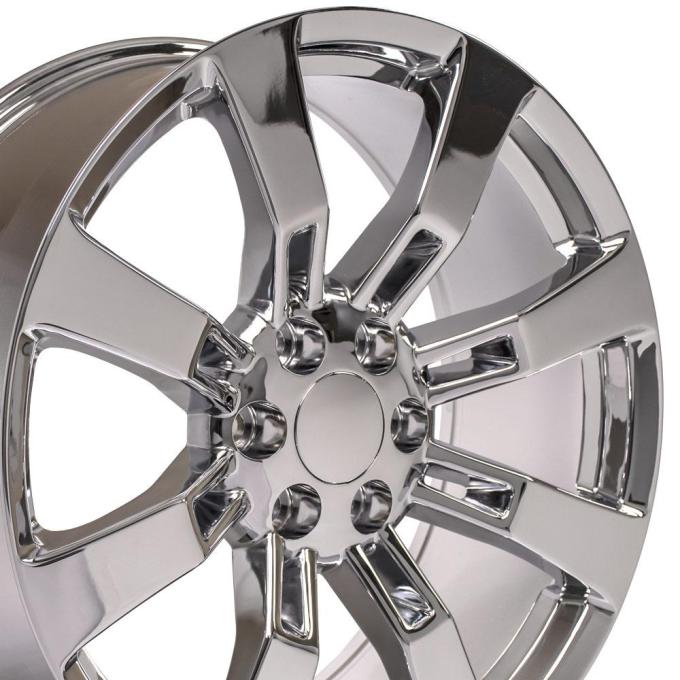 OE Replica Wheels CA82 - 22" Replica Wheel CA82 Fits Cadillac Escalade Rim 22x9 Chrome Wheel CA82-22090-6550-31C