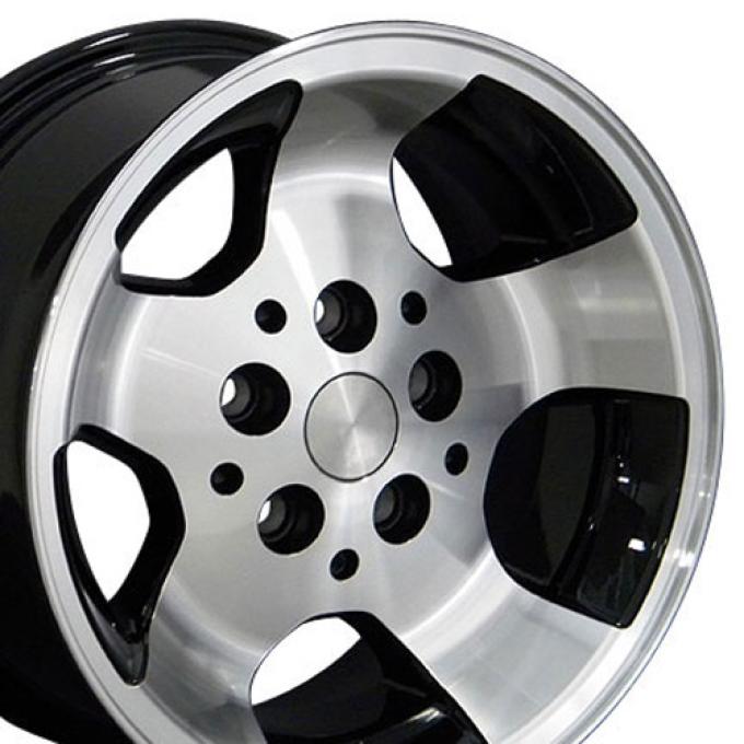OE Replica Wheels JP08 - 15" Replica Wheel JP08 Fits Jeep Wrangler Rim 15x8 Machined Wheel JP08-15080-5450-25MB