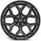 4PLAY Wheels 4P06 - 4PLAY Gen3 4P06 22x10 6x135mm & 6x5.5" -18et in Brushed Black 4P06-22100-6D55-18BBT
