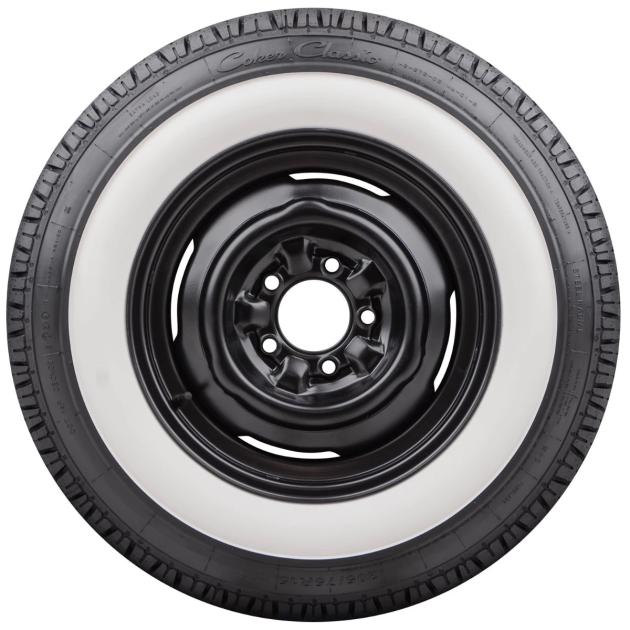 Coker Classic Star Series Tire 2.50 Inch Whitewall 215/75R14 737111 ...