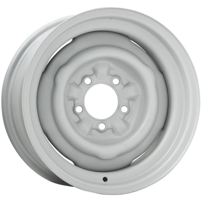 Wheel Vintiques 14x6 OE Ford/Chevy Bare 5x4.75" bolt 4" backspace 62-463404A