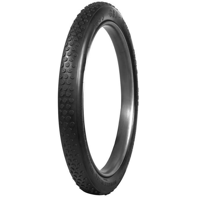 Coker Tire G&J Clincher Tire Button Tread Black 28x3 79246