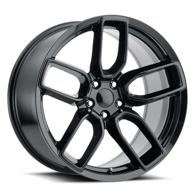 Factory Reproductions FR 74 &ndash; Dodge Widebody Replica Wheels 20x9.5 5x115 +15 HB 71.5 Hellcat Widebody Gloss Black with Cap 74095151502