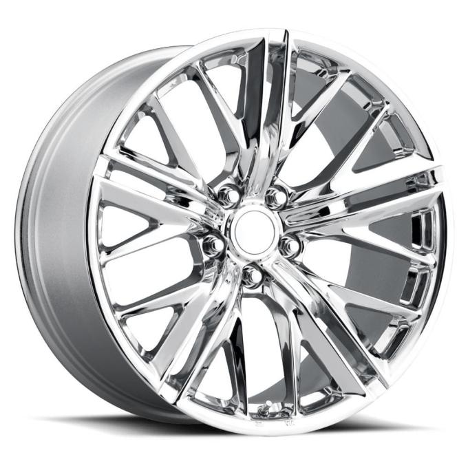 Factory Reproductions FR 28 &ndash; ZL1 Camaro Replica Wheels 20x9 5x120 +25 HB 66.9 2017 ZL1 Style 28 Chrome with Cap 28090252001