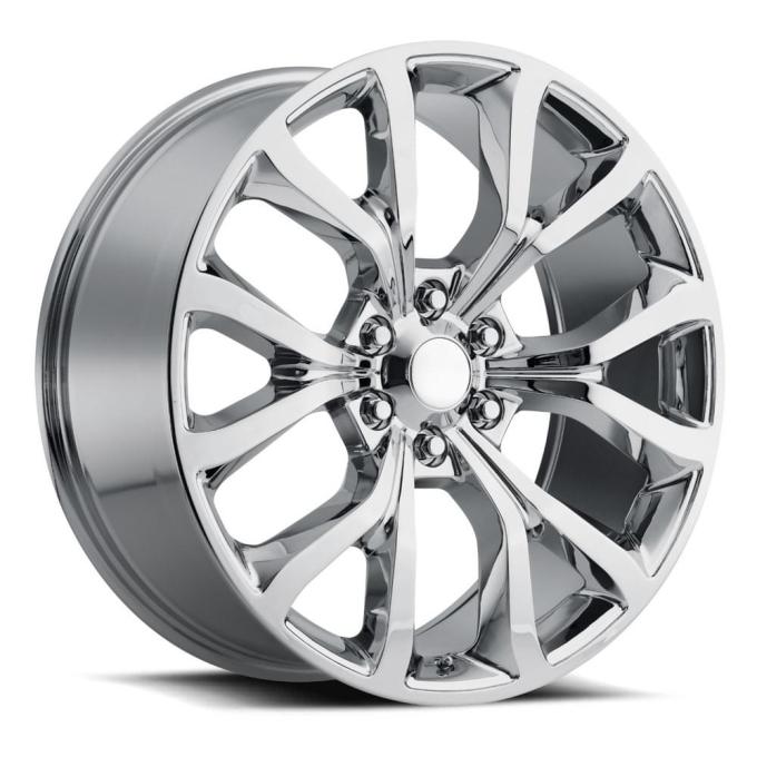 Factory Reproductions FR 52 &ndash; Ford Expedition Platinum Replica Wheels 22x9.5 6x135 +44 HB 87.1 Expedition Chrome with Cap 52295443601
