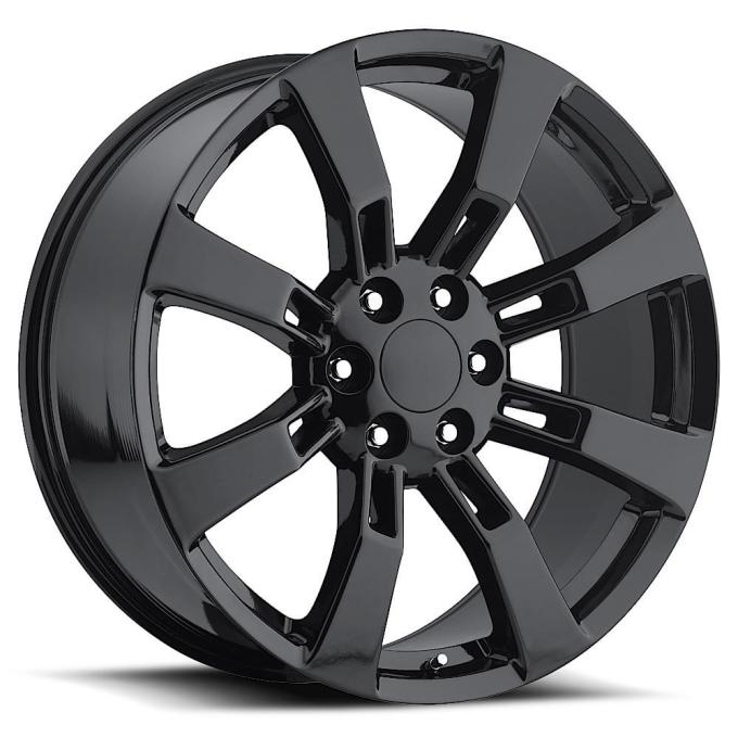 Factory Reproductions FR 40 &ndash; Cadillac Denali Escalade Replica Wheels 20x8.5 6x5.5 +31 HB 78.1 2009 GMC Denali/Escalade Gloss Black with Cap 40085316502