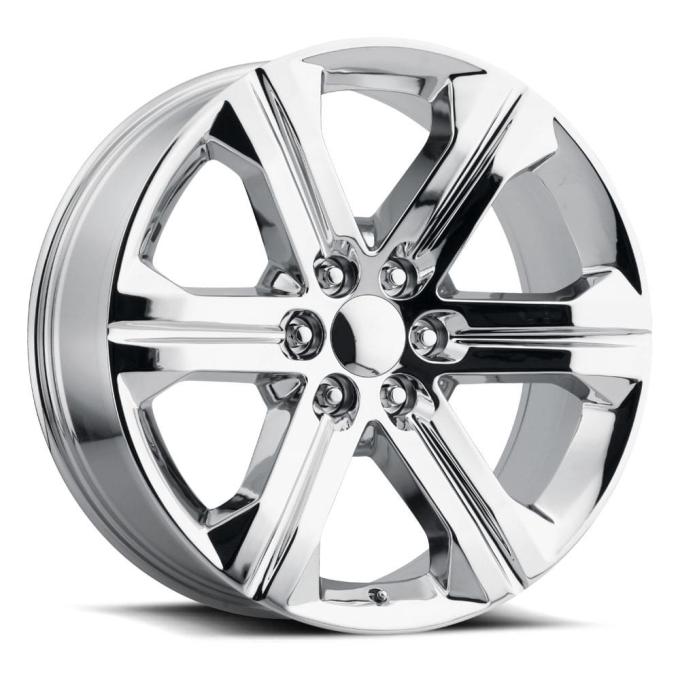 Factory Reproductions FR 47 &ndash; GMC Sierra Replica Wheels 22x9 6x5.5 +24 HB 78.1 '18 Sierra Chrome with Cap 47290246501