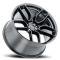 Factory Reproductions FR 74 &ndash; Dodge Widebody Replica Wheels 20x9.5 5x115 +15 HB 71.5 Hellcat Widebody Gloss Black with Cap 74095151502